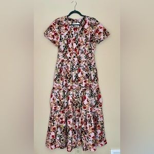 Anthropologie Somerset Dress Pink